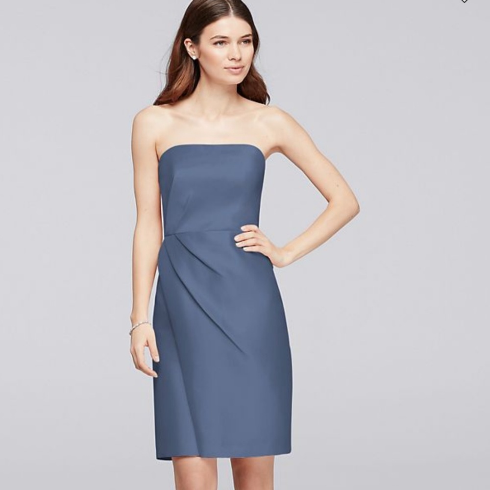 Mikado Short Bridesmaid Dress - David's Bridal